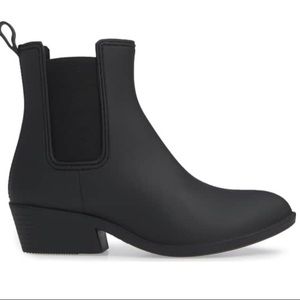 Black Jeffery Campbell Rain boot